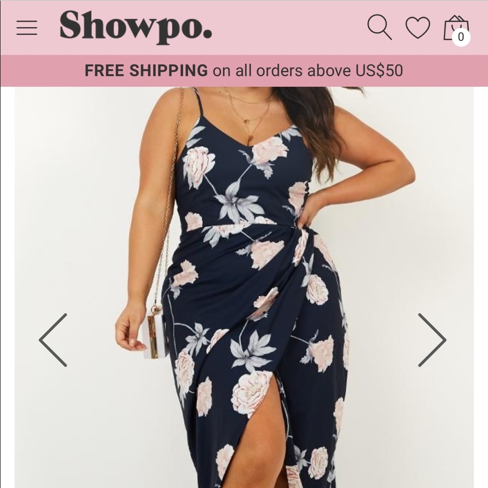 Floral Print Dress from Showpo